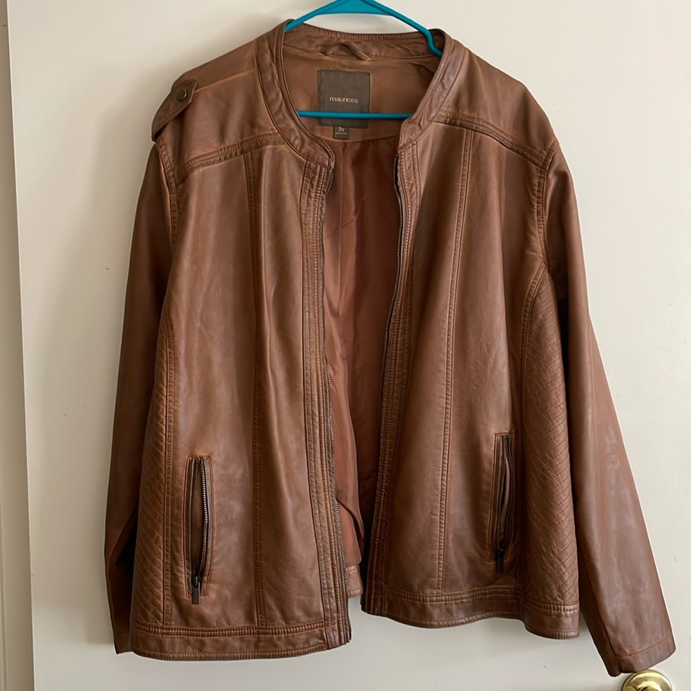 Maurice’s Pleather Brown Jacket